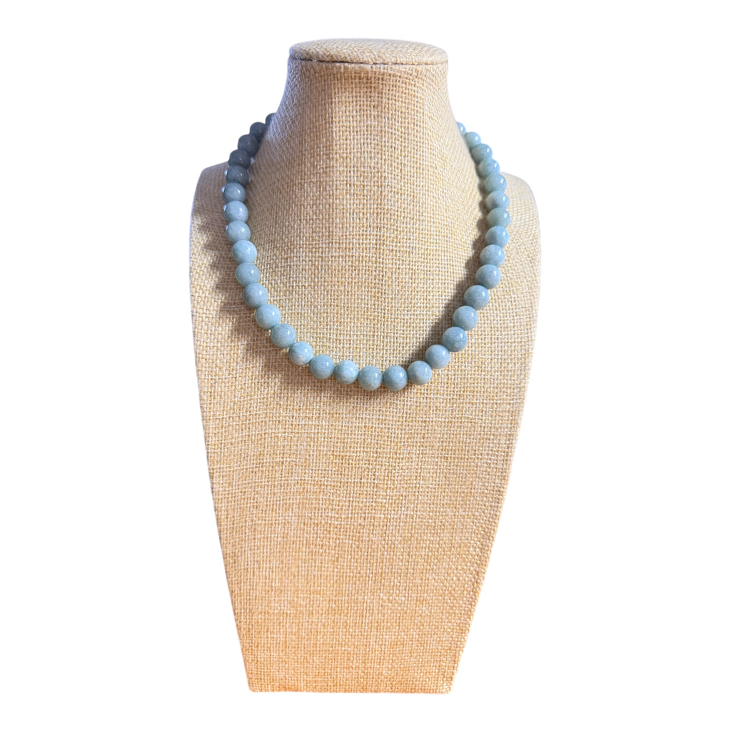 တောက်ပြောင်သော စုစည်းမှု - လည်ဆွဲ - အဖြူရောင် ကျောက်စိမ်း