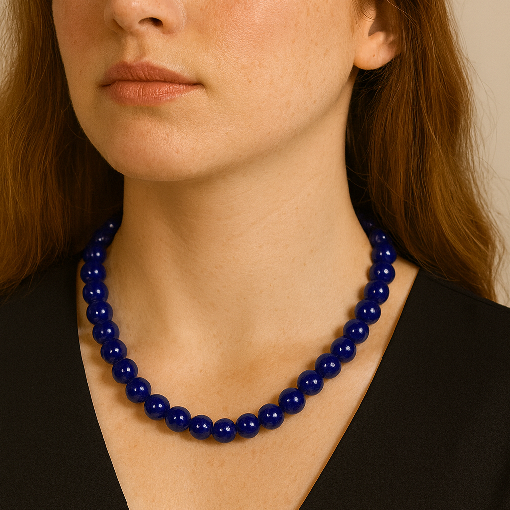 တောက်ပြောင်သော စုစည်းမှု - လည်ဆွဲ - အဖြူရောင် ကျောက်စိမ်း