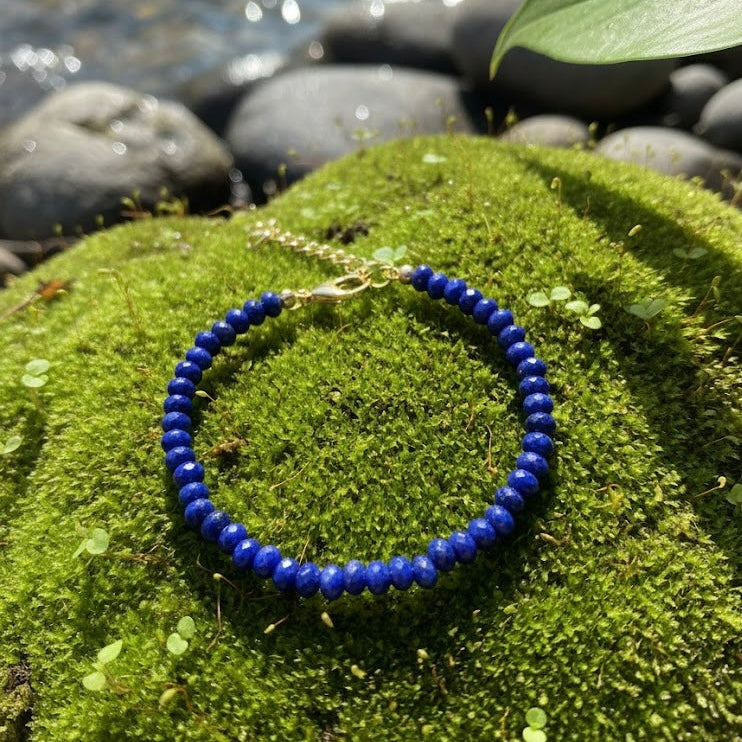 Dazzling Collection - Bracelet - Lapis