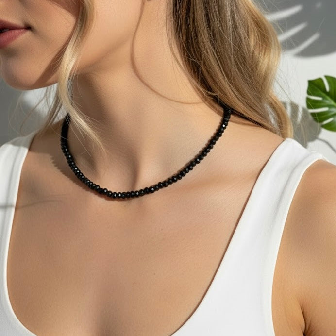 Dazzling Collection - Necklace - Onyx