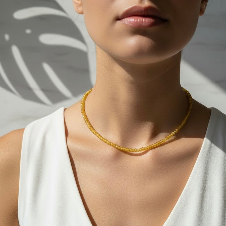 တောက်ပြောင်သော စုစည်းမှု - လည်ဆွဲ - စလင်းဝါ