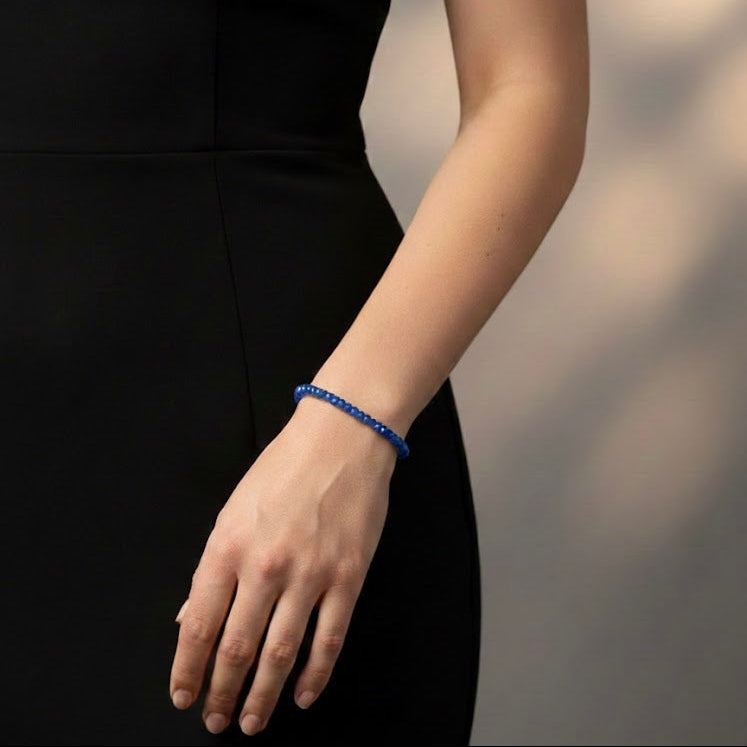 Dazzling Collection - Bracelet - Lapis