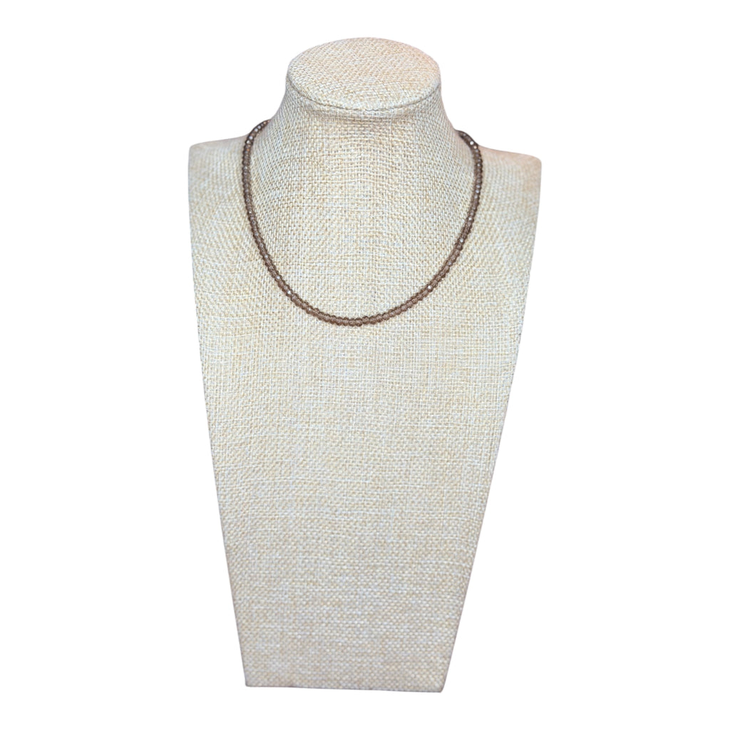 Dazzling Collection - Necklace - Smoky Quartz