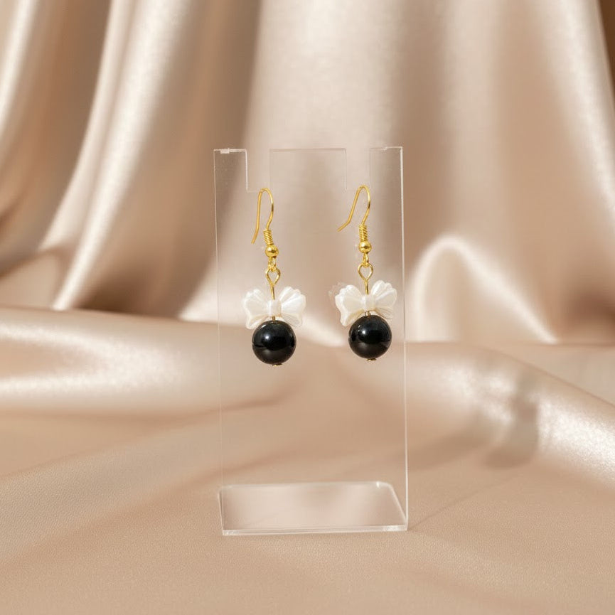 Mini Drop - Earring - Black Onyx