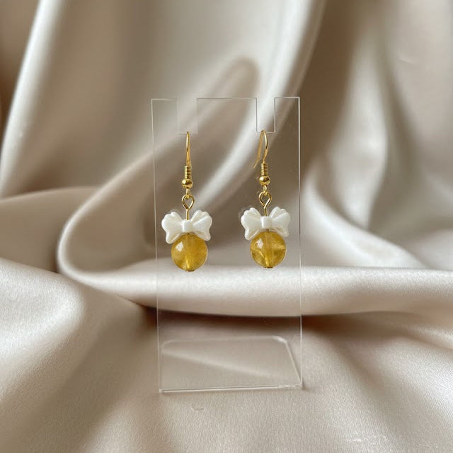 Mini Drop - Earring - Citrine
